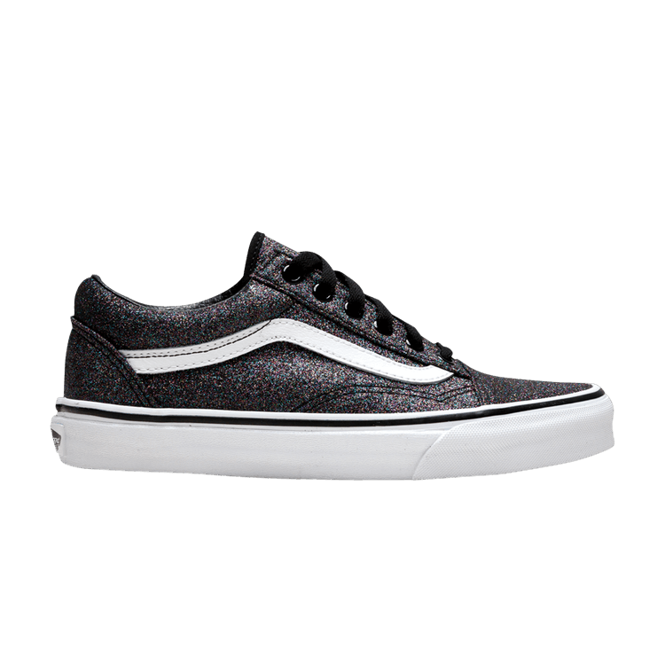 Old Skool 'Glitter - Rainbow Black'