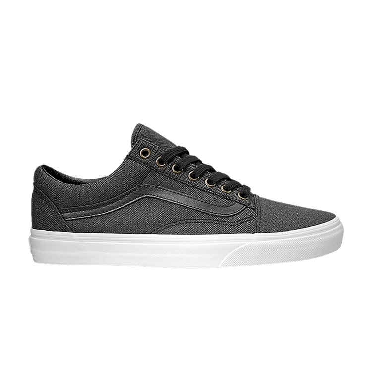 Old Skool 'Herringbone - Black'