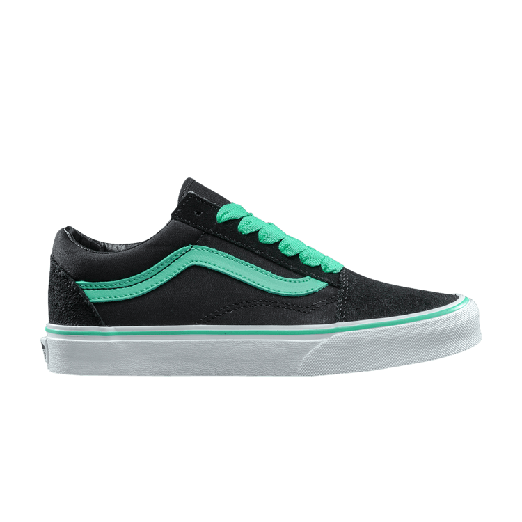 Old Skool 'Pop - Black Electric Green'