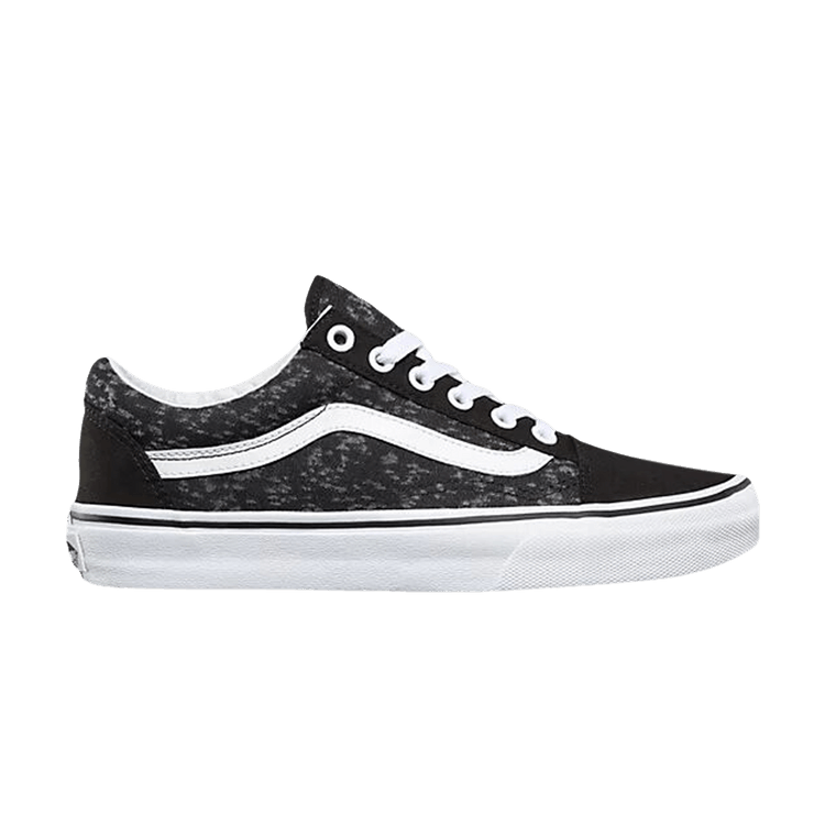 Old Skool 'Marled Canvas - Black'