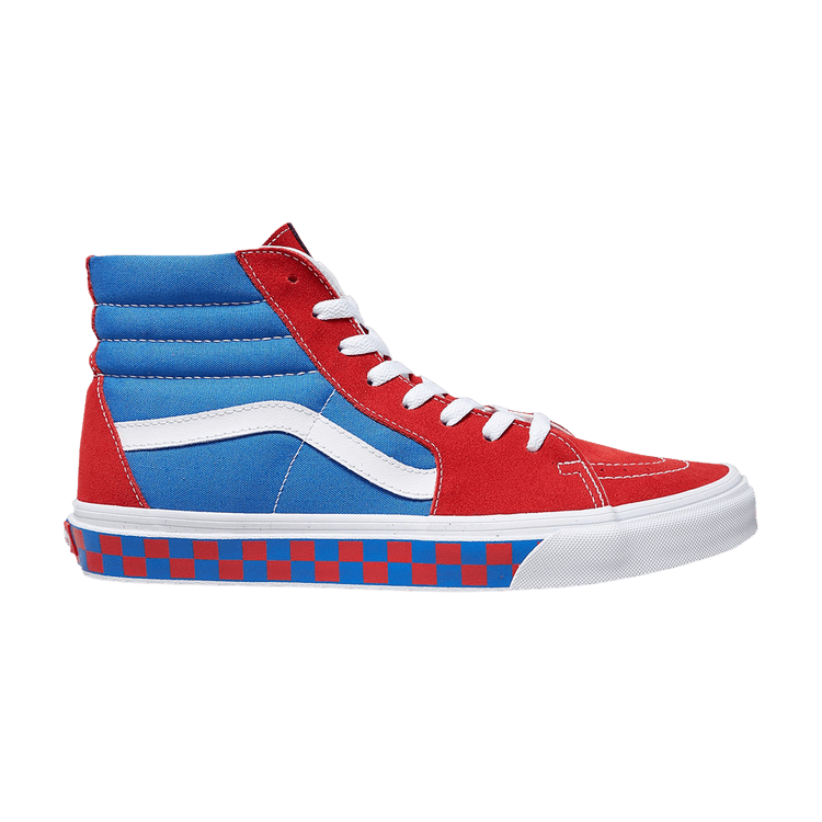 Sk8-Hi 'Heritage Checkerboard - Red Blue'