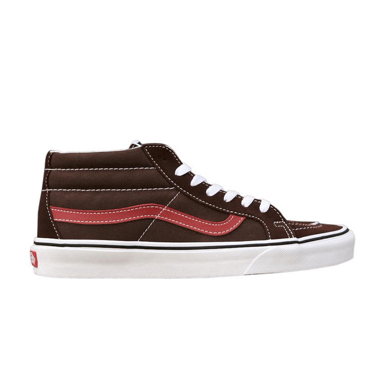 Sk8-Mid Reissue 'Shaved Chocolate Red'