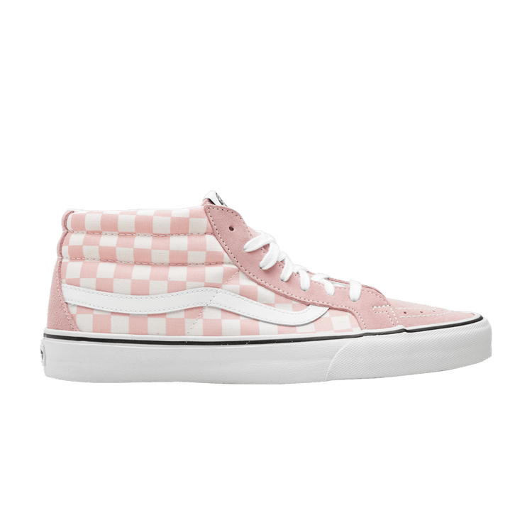 Sk8-Mid Reissue 'Checkerboard - Chalk Pink'