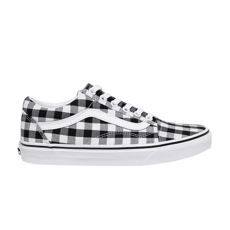 Old Skool 'Gingham - Black White'