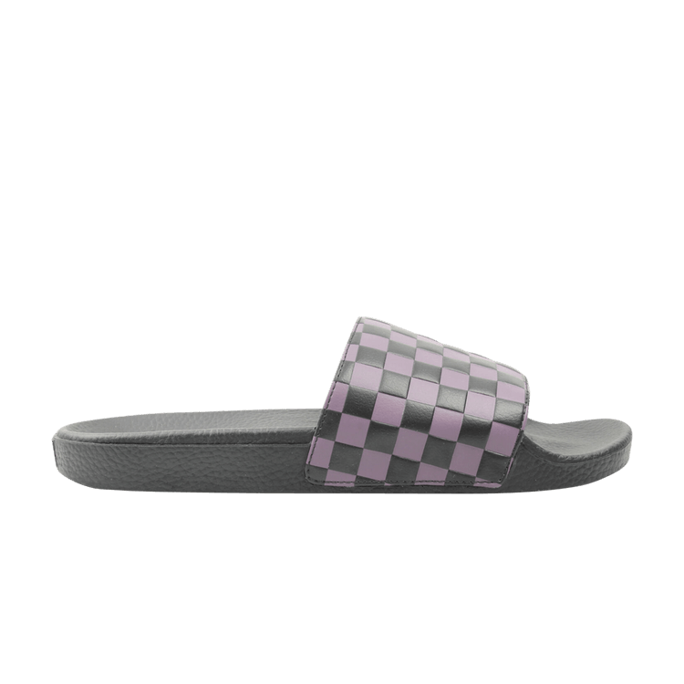 Slide-On 'Checkerboard Plum'