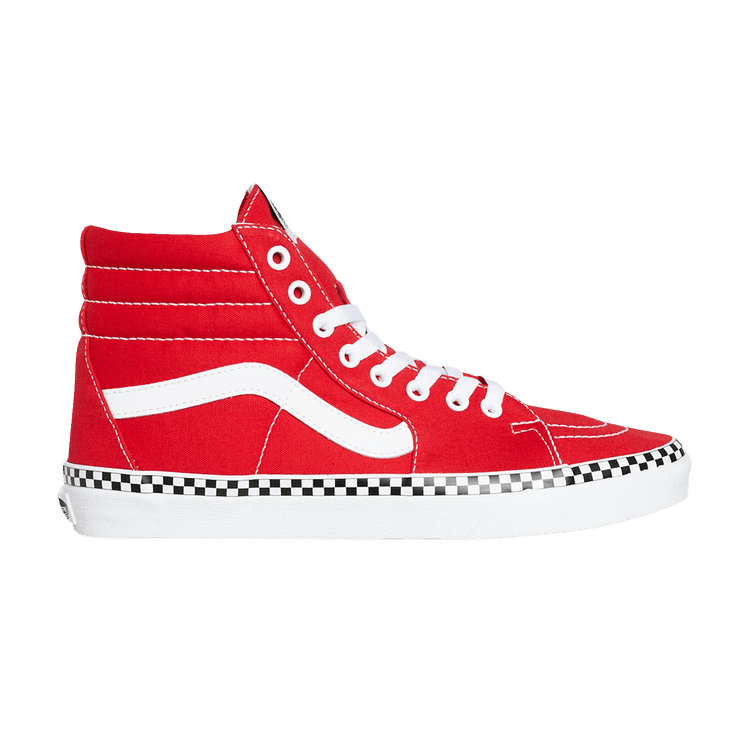 Sk8-Hi 'Check Foxing - Racing Red'