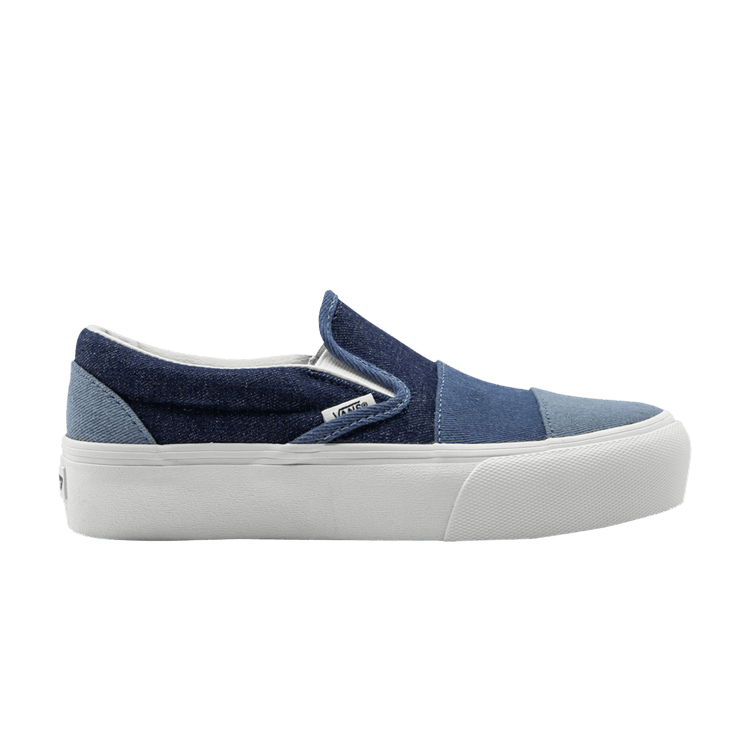 Slip-On Platform SF 'Patchwork Denim'