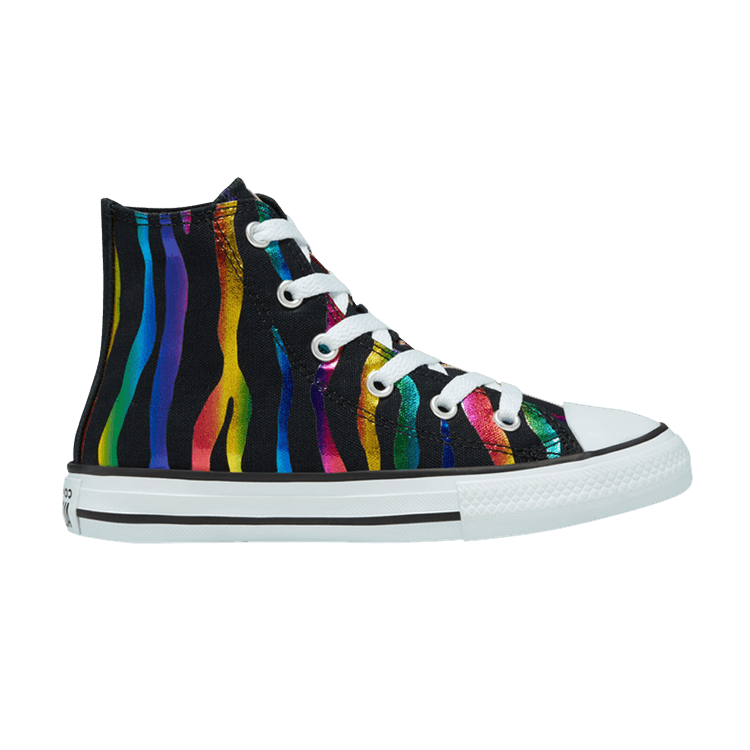 Chuck Taylor All Star High Big Kids 'Archive Zebra - Black'