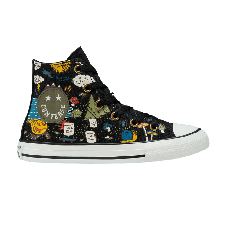 Chuck Taylor All Star High GS 'Summer Camp - Black Amarillo'