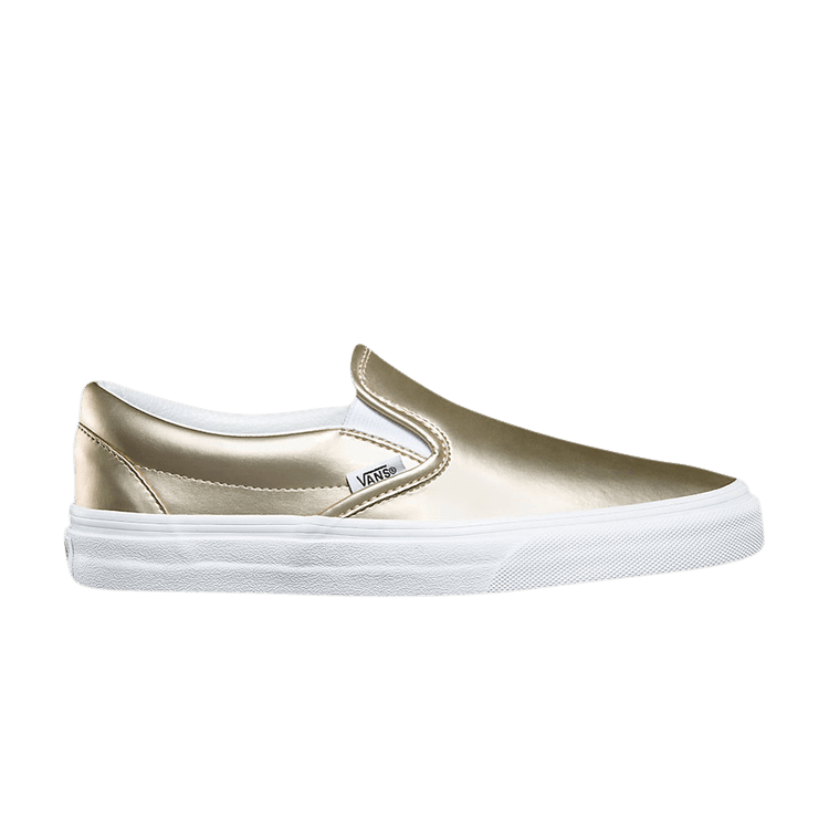 Classic Slip-On Kids 'Muted Metallic - Gold'