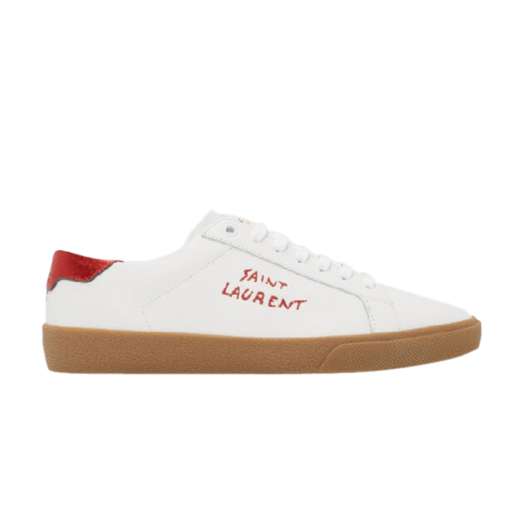 ■Saint Laurent■ SL06 Low Top Sneakers Optic White 610685AA Saint Laurent SL/06 California low-top Sneakers | White