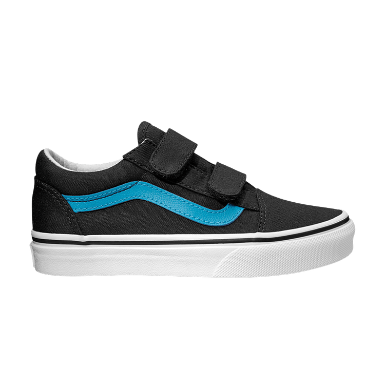 Old Skool V Kids 'Black Vivid Blue'