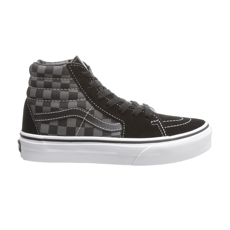 Sk8-Hi Kids 'Checkerboard - Black Pewter'