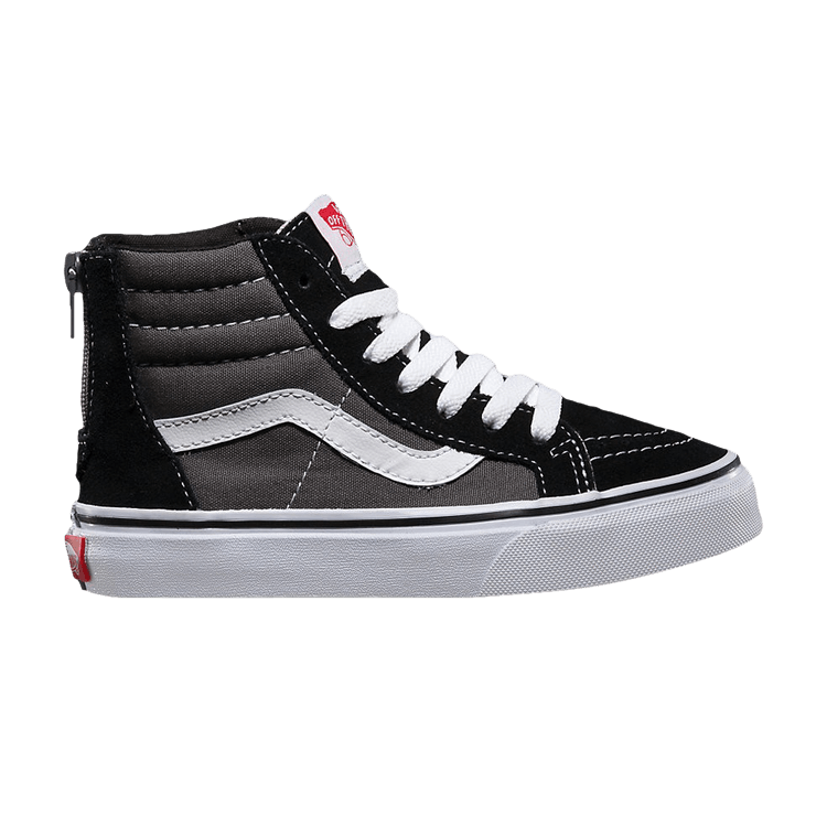 Sk8-Hi Zip Kids 'Black Charcoal'