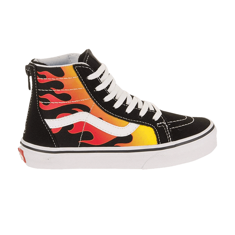 Sk8-Hi Zip Kids 'Flame'