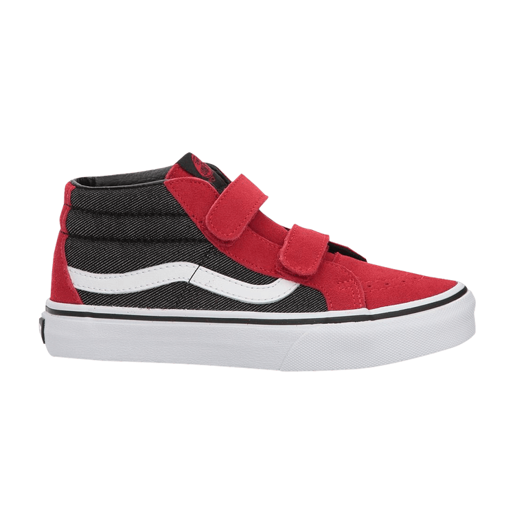 Sk8-Mid Reissue V Kids 'Suiting - Racing Red'