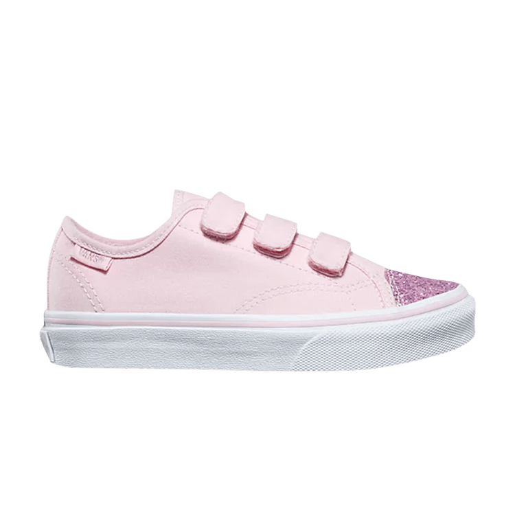 Style 23 V Kids 'Glitter Toe - Chalk Pink'