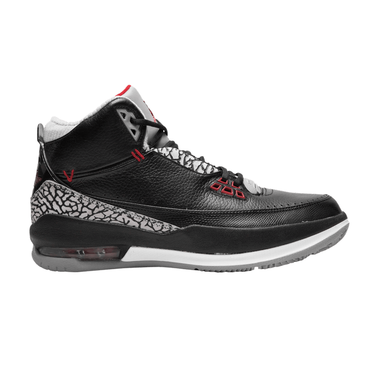 air jordan 2.5 team black cement