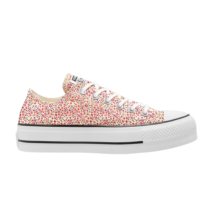 Wmns Chuck Taylor All Star Platform Low 'Vintage Floral - Egret'