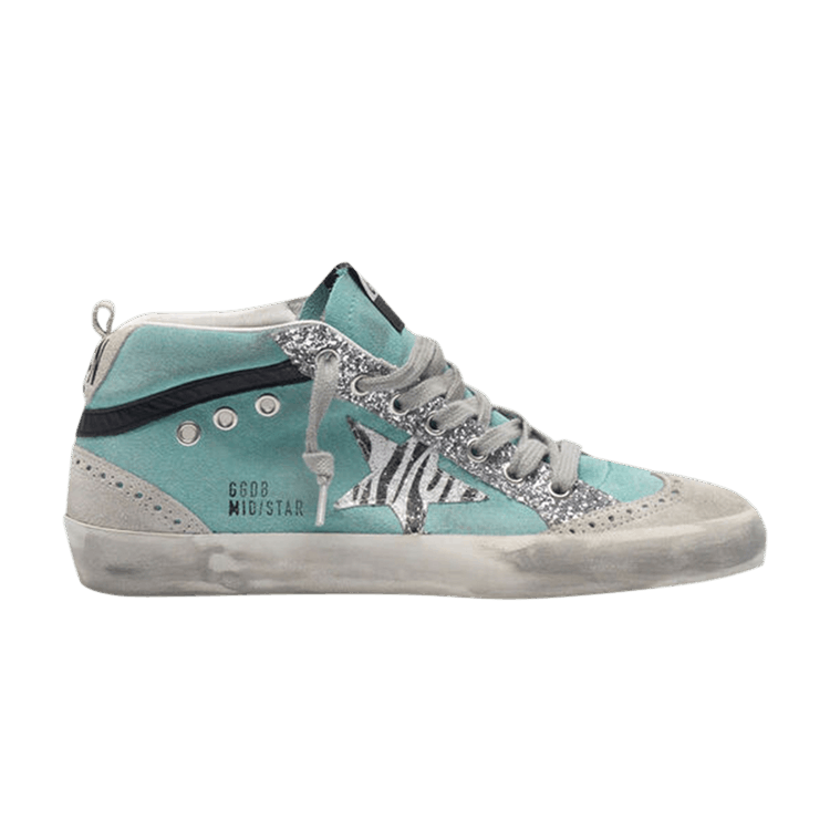 Golden goose mid star zebra on sale