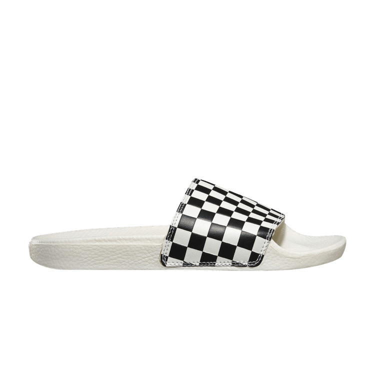 Wmns Slide-On 'Checkerboard - Marshmallow Black'