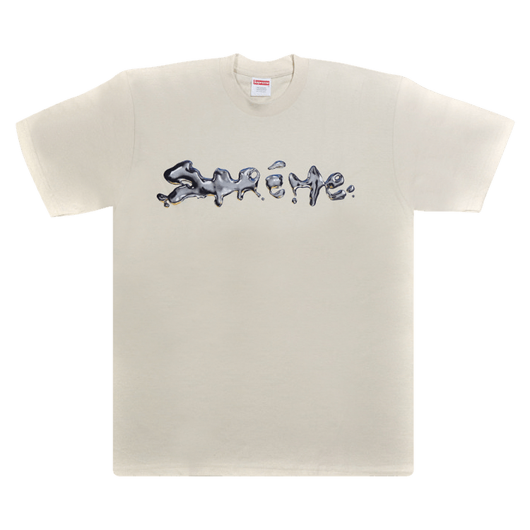 Supreme Liquid Tee 'Natural' | GOAT