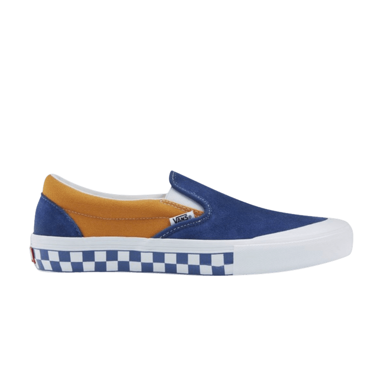 Slip-On Pro 'Checkerboard - True Navy Sunflower'