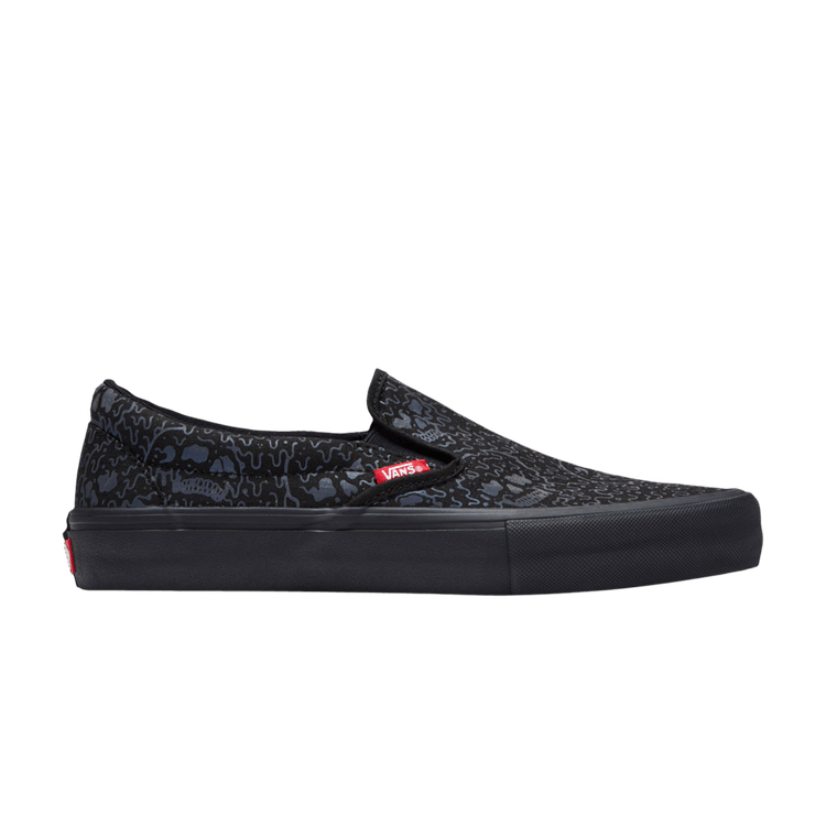 Sketchy Tank x Slip-On Pro 'Black Reflective'