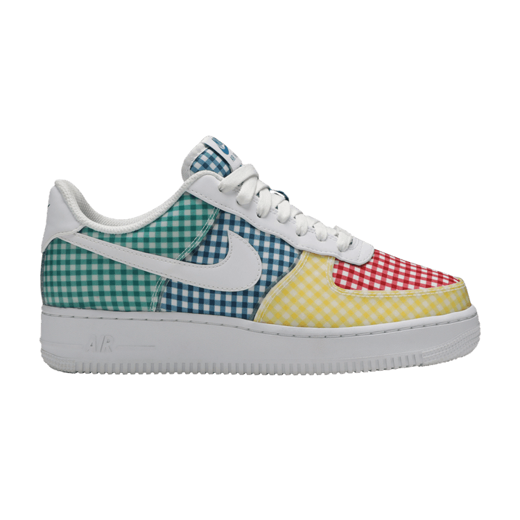 gingham air force 1s
