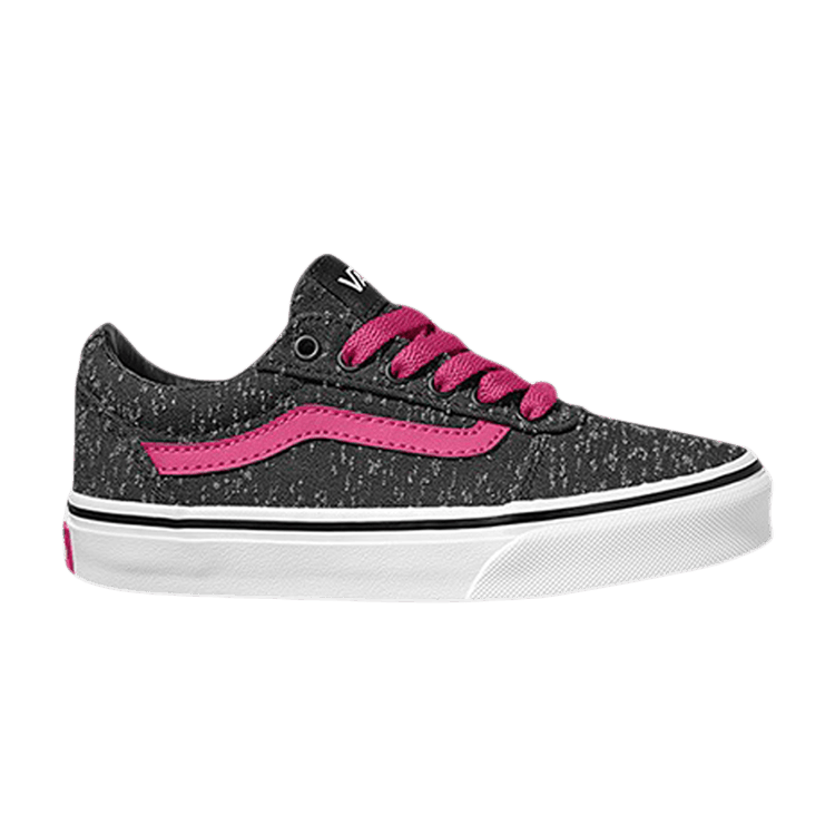 Ward Kids 'Marled Canvas - Black Magenta'