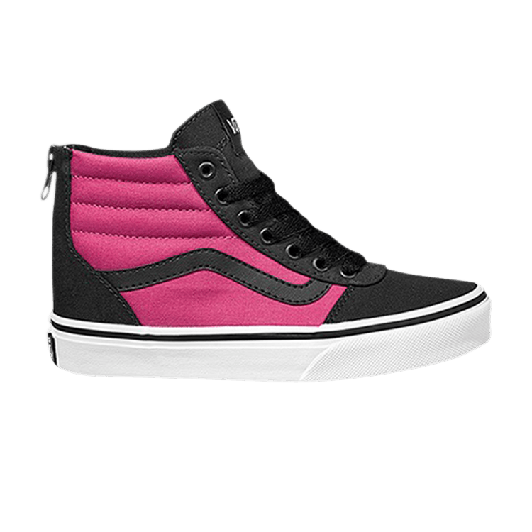 Ward High Zip Kids 'Black Magenta'