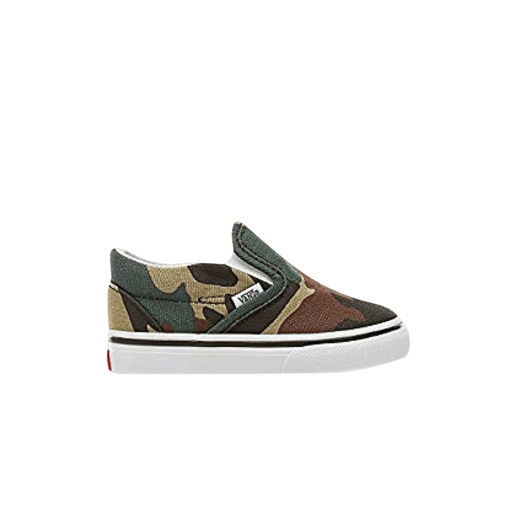 Classic Slip-On Toddler 'Woodland Camo'