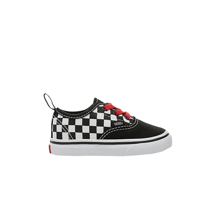 Authentic Elastic Lace Toddler 'Checkerboard - Black'