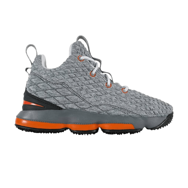 Lebron 15 grey and orange store