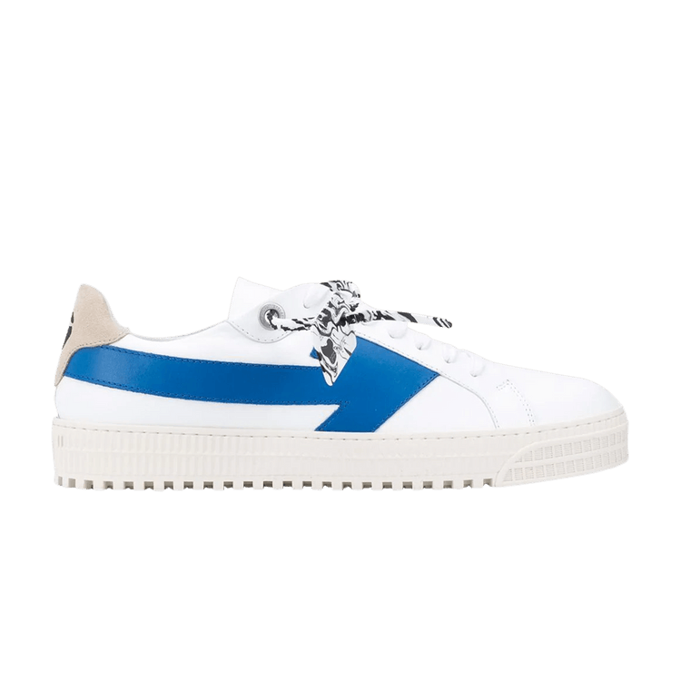 Buy Off White Arrow Low White Blue OMIA177E20LEA001 0145 GOAT