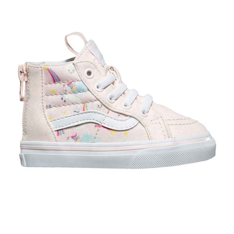 Sk8-Hi Zip Toddler 'Glitter Pegasus'