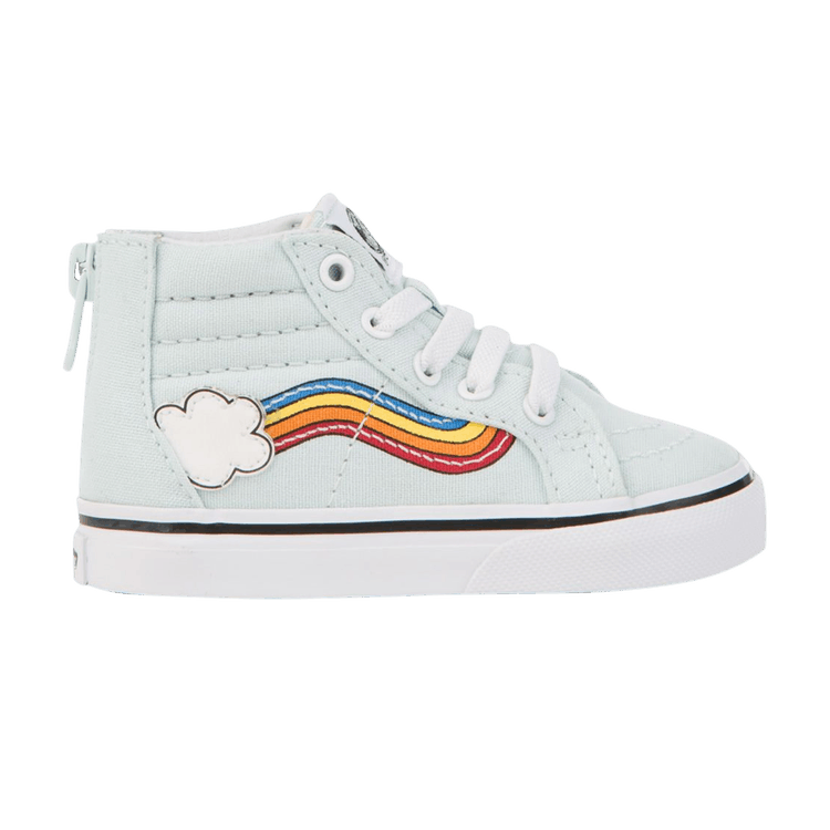 Sk8-Hi Zip Toddler 'Rainbow Sidestripe'