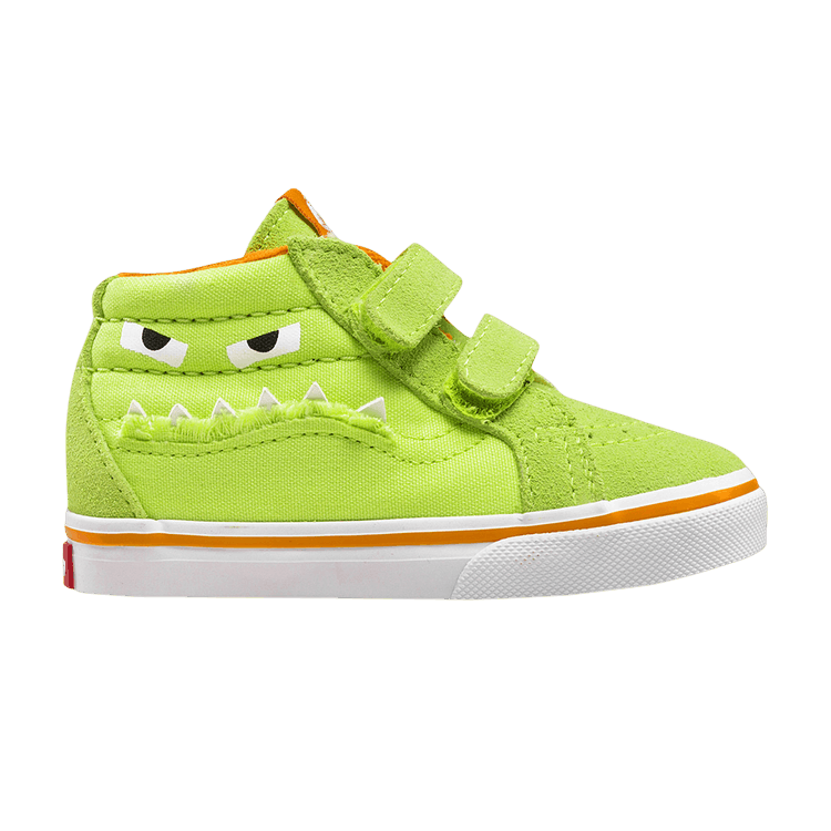 Sk8-Mid Reissue V Toddler 'Monster Face - Green'