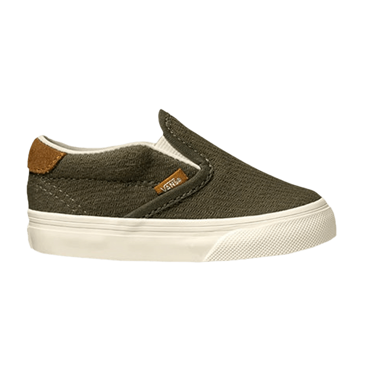 Slip-On 59 Toddler 'Flannel - Dusty Olive'