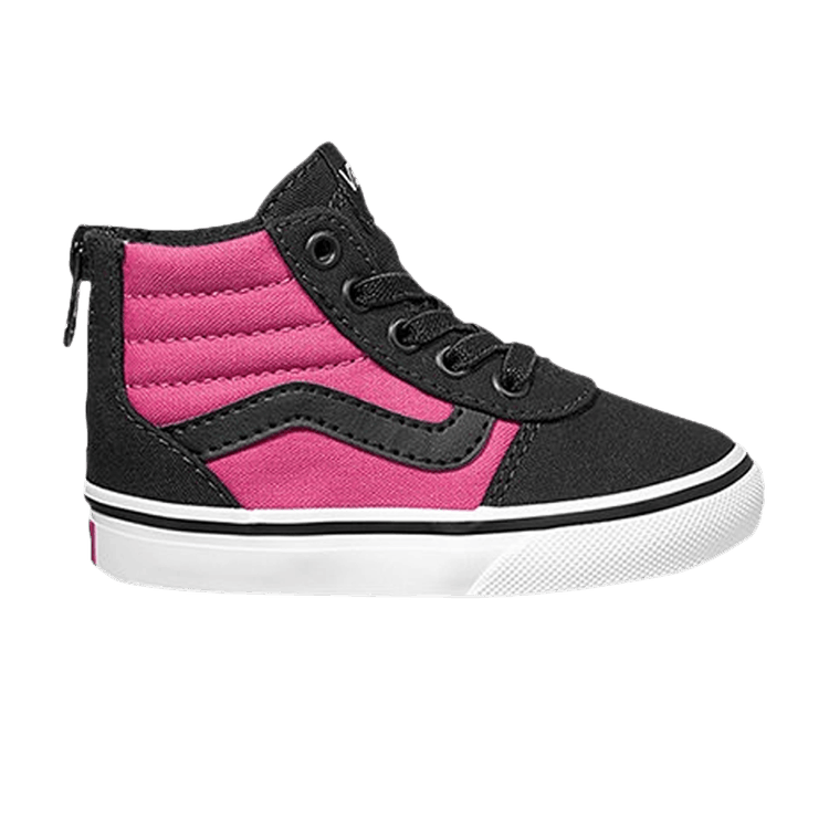 Ward High Zip Z Toddler 'Black Magenta'