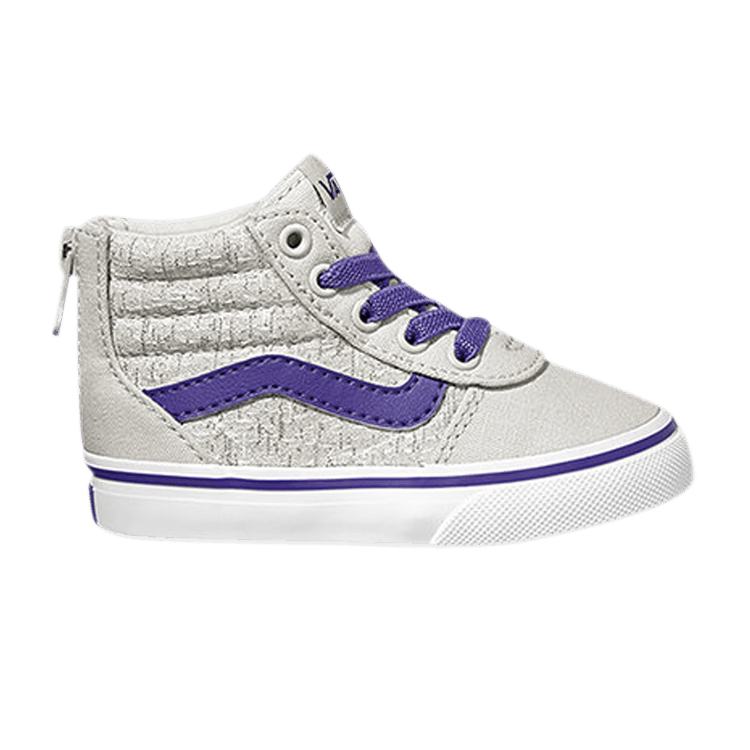 Ward High Zip Z Toddler 'Menswear - Antartica Heliotrope'