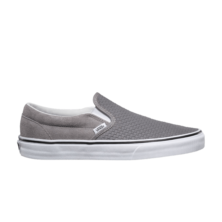 Classic Slip-On 'Embossed Suede - Frost Grey'