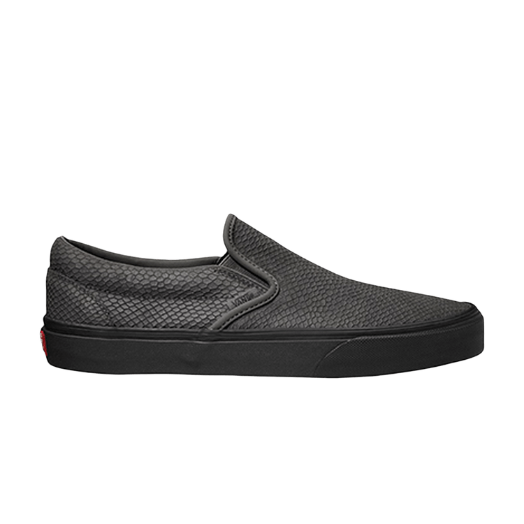 Classic Slip-On 'Reptile Suede - Peat'