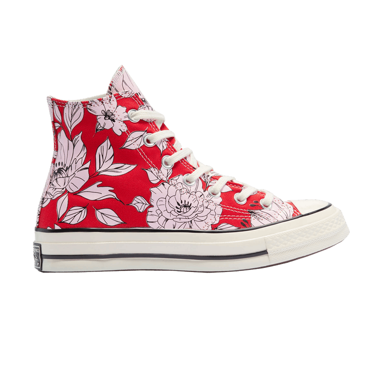 Wmns Chuck 70 High 'Vintage Floral - University Red'