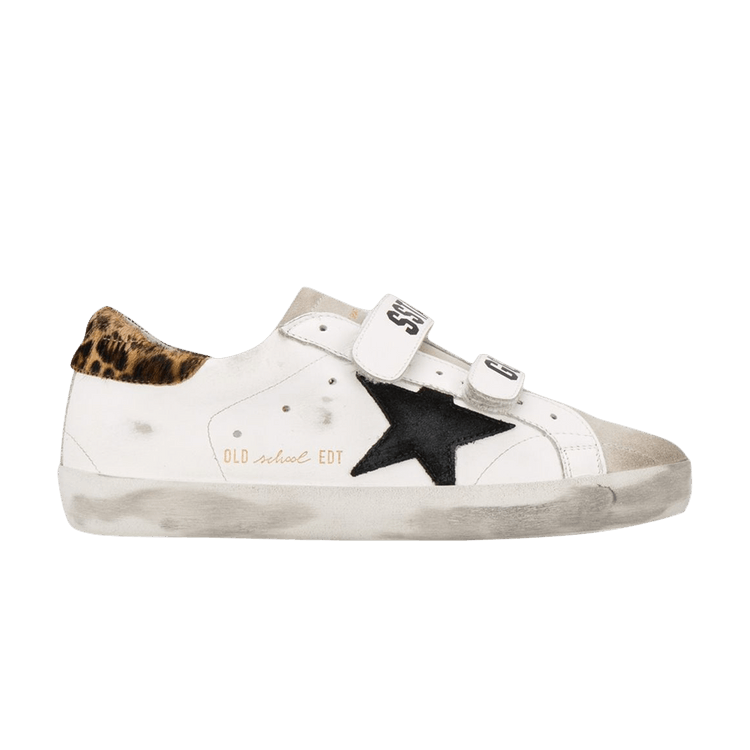 Buy Golden Goose Wmns Old School White Leopard G36WS206 B3 GOAT