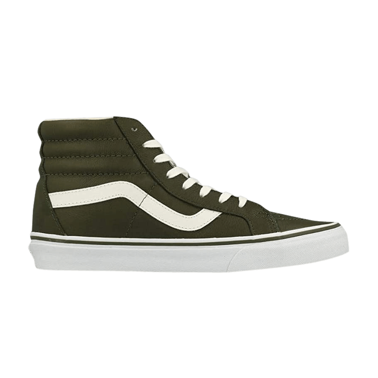 Sk8-Hi Reissue 'Leather Fleece - Olive Night'