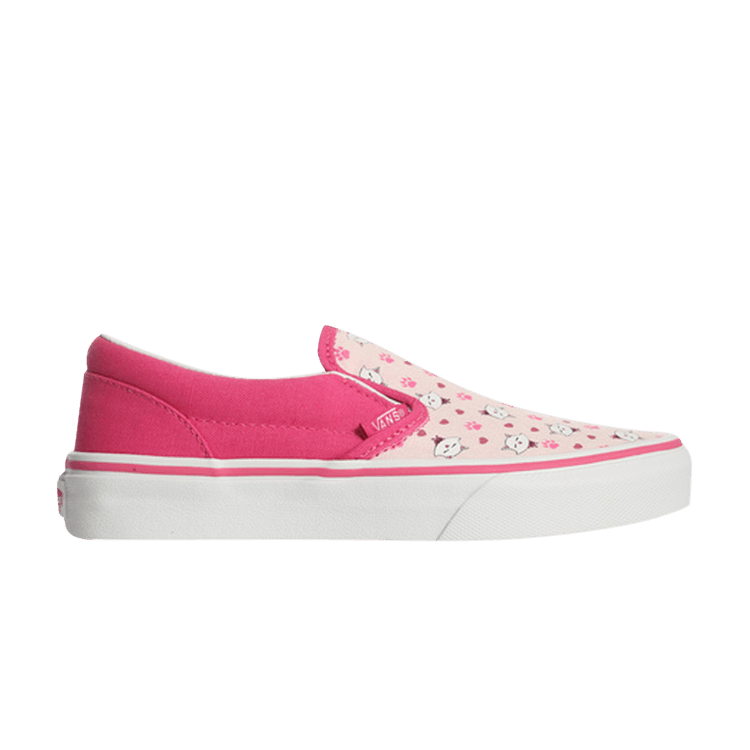 Classic Slip-On Kids 'Ditsy Kitty'