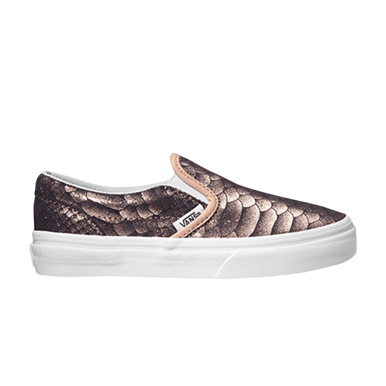 Classic Slip-On Kids 'Metallic Snake'