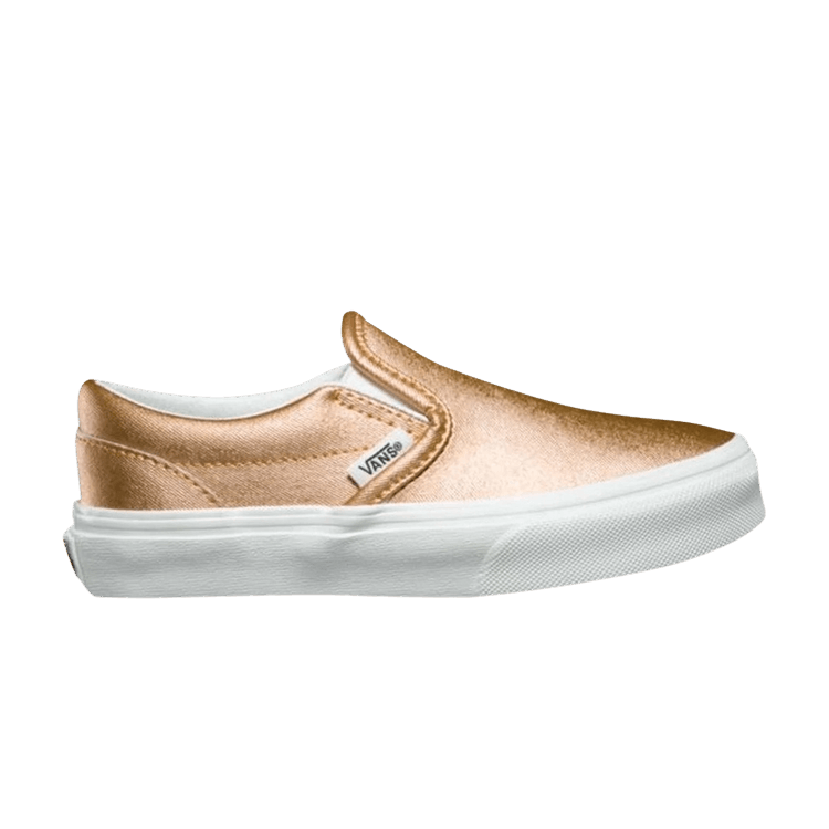 Classic Slip-On Kids 'Metallic Light Copper'