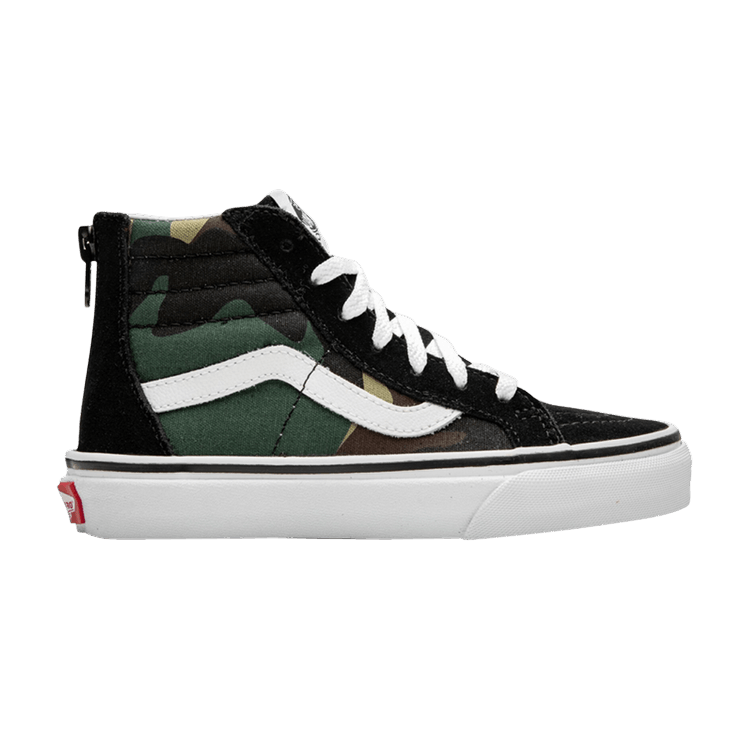 Sk8-Hi Zip Kids 'Woodland Camo'